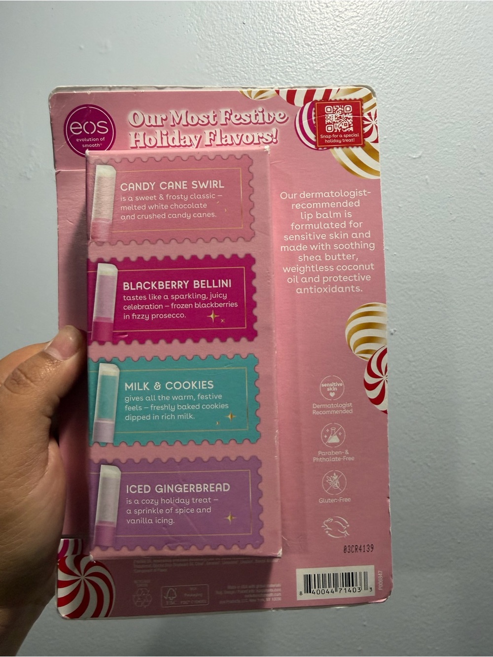 8PK EOS HOLIDAY LIP BALM SET - Picture 2 of 2